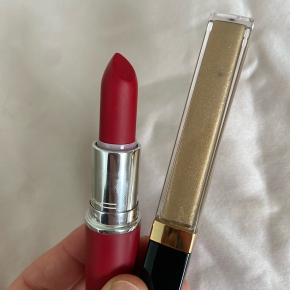 Chanel lip gloss & Mac lipstick bundle - Picture 1 of 16